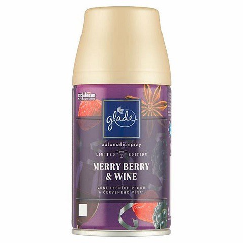 Glade Automatic NN Berry Wine 269ml | Čistící, dezinf.prostř., dezodoranty - Osvěžovač vzduchu - Elektrické osvěžovače